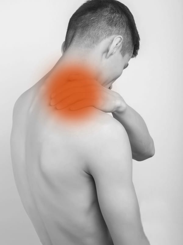 Anatomical diagram — trigger point body map